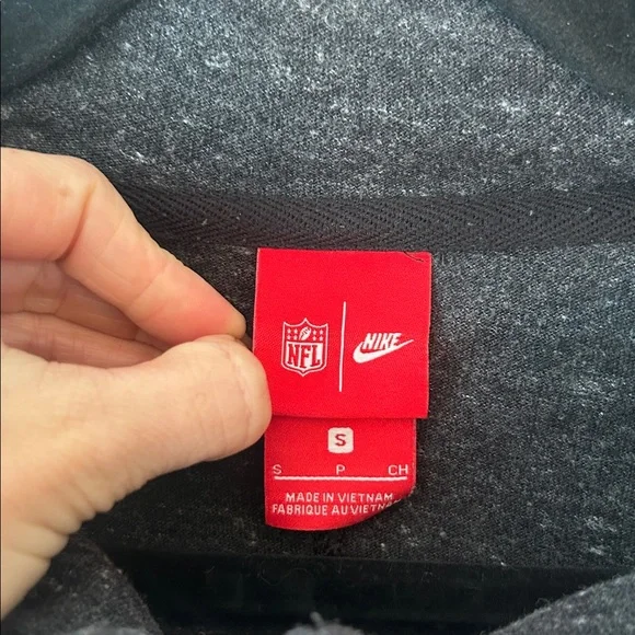 NFL Nike Carolina Panthers Zip Up Hoodie Jacket size Women’s Small - Picture 2 of 6